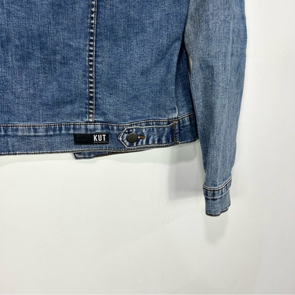 Kut from the Kloth Blue Jean Jacket - Picture 6 of 6